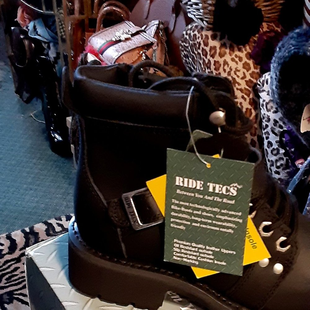 ADTEC WOMAN'S RIDE TEC MOTORCYCLE RIDING ANKLE BOOTS 8 M